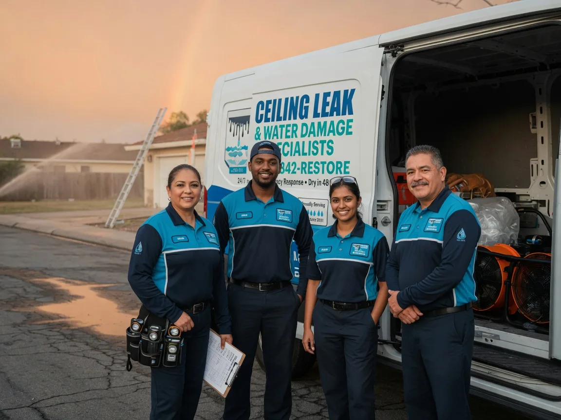 Ceiling Leak Cleanup company in Woodlyn, PA